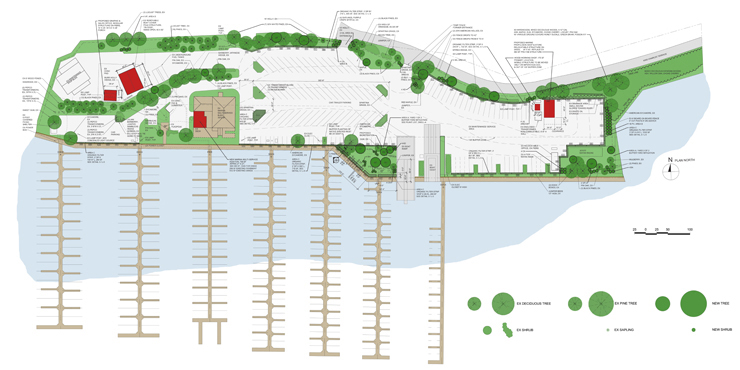 Feature photograph of Fort Washington Marina Master Plan and Stormwater Mitigation Plan